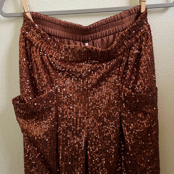 Free People sequin party pants ✨ - Picture 3 of 4